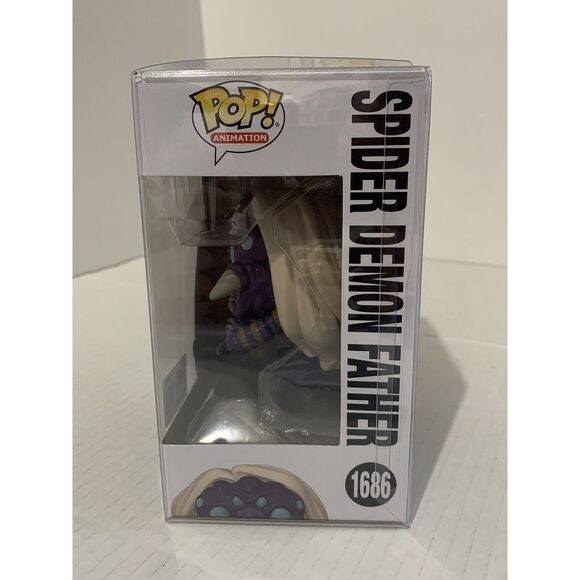 Funko Pop! NYCC 2024 SHARED EXCLUSIVE Spider Demon Father 1686 Demon Slayer - Picture 4 of 6
